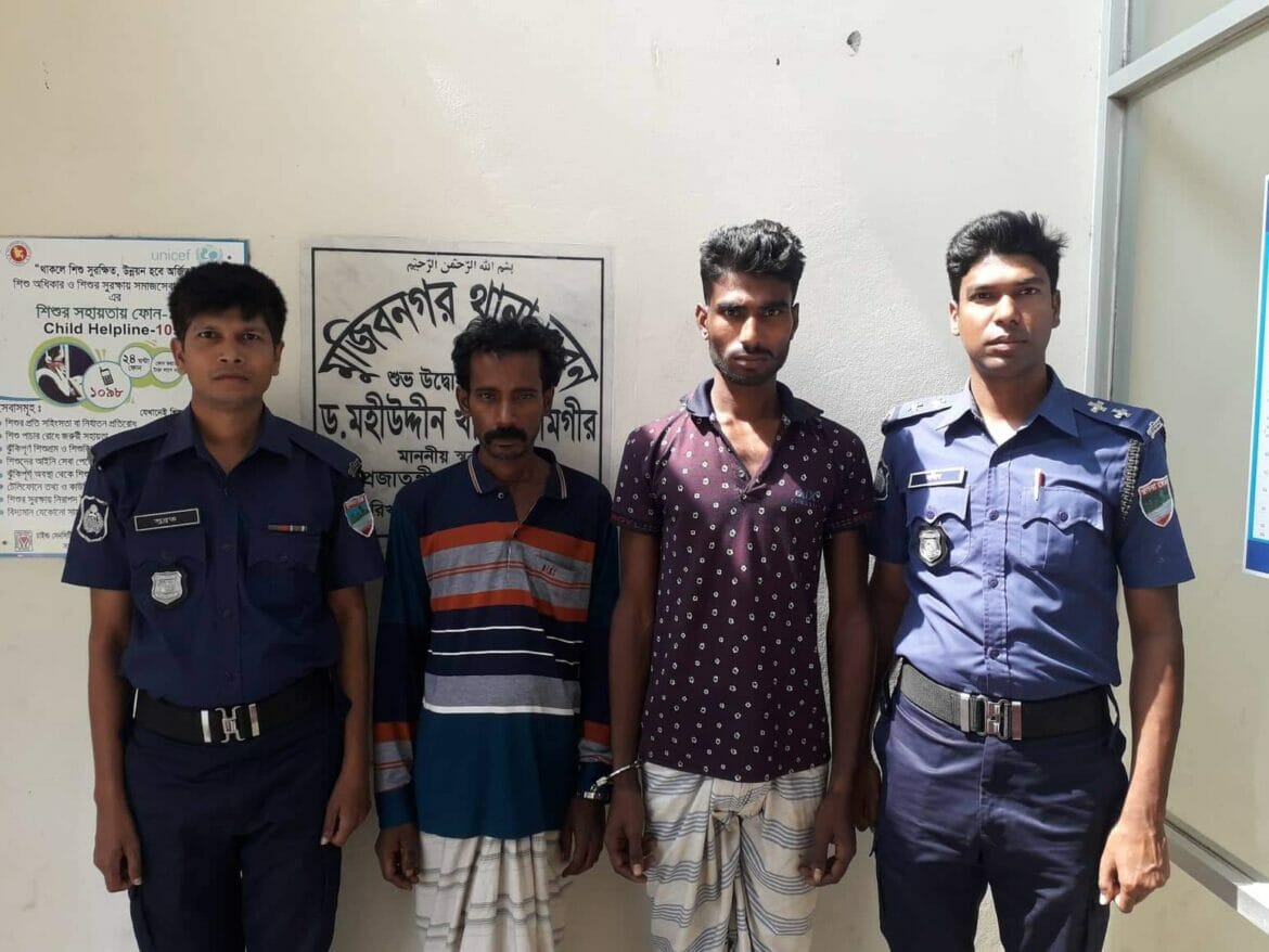 মুজিবনগরে হেরোইনসহ দুজন গ্রেফতার