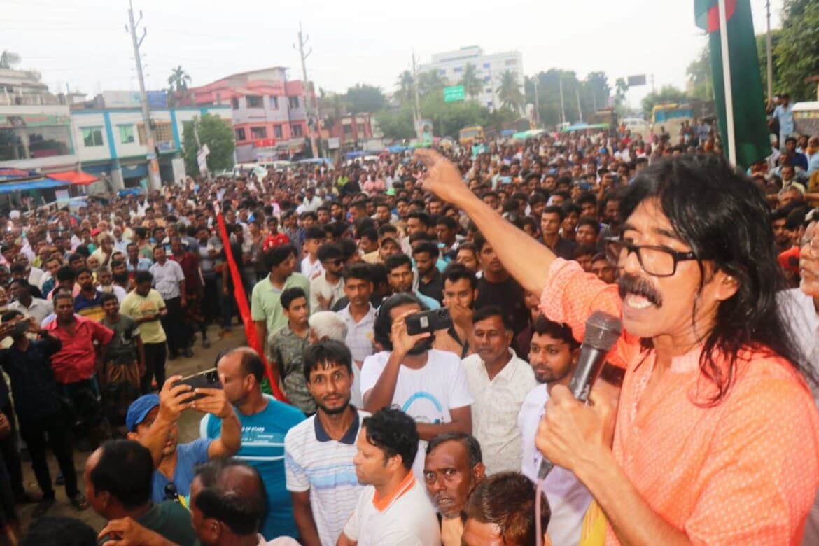 খালেদা জিয়ার মুক্তি দাবিতে মেহেরপুরে বিএনপির বিক্ষোভ