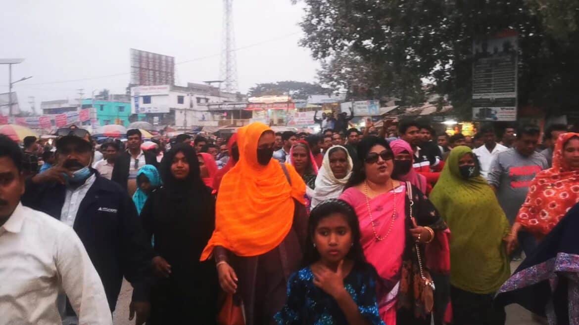 মেহেরপুর-২ আসনে নৌকার মাঝি ডাঃ সাগর ।। আনন্দ মিছিল 