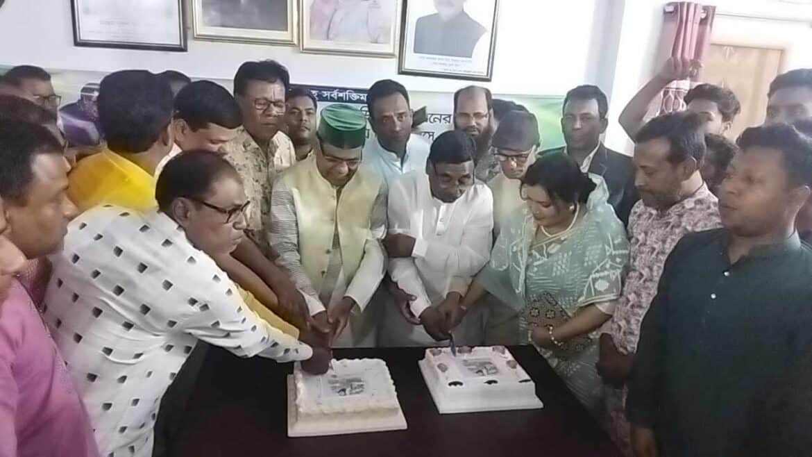 গাংনীতে বঙ্গবন্ধুর জন্মদিন পালন