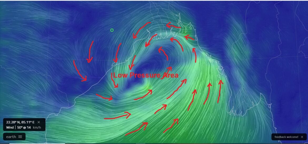 মেহেরপুর ও আশেপাশের জেলায় বৃষ্টির পূর্বাভাস 
