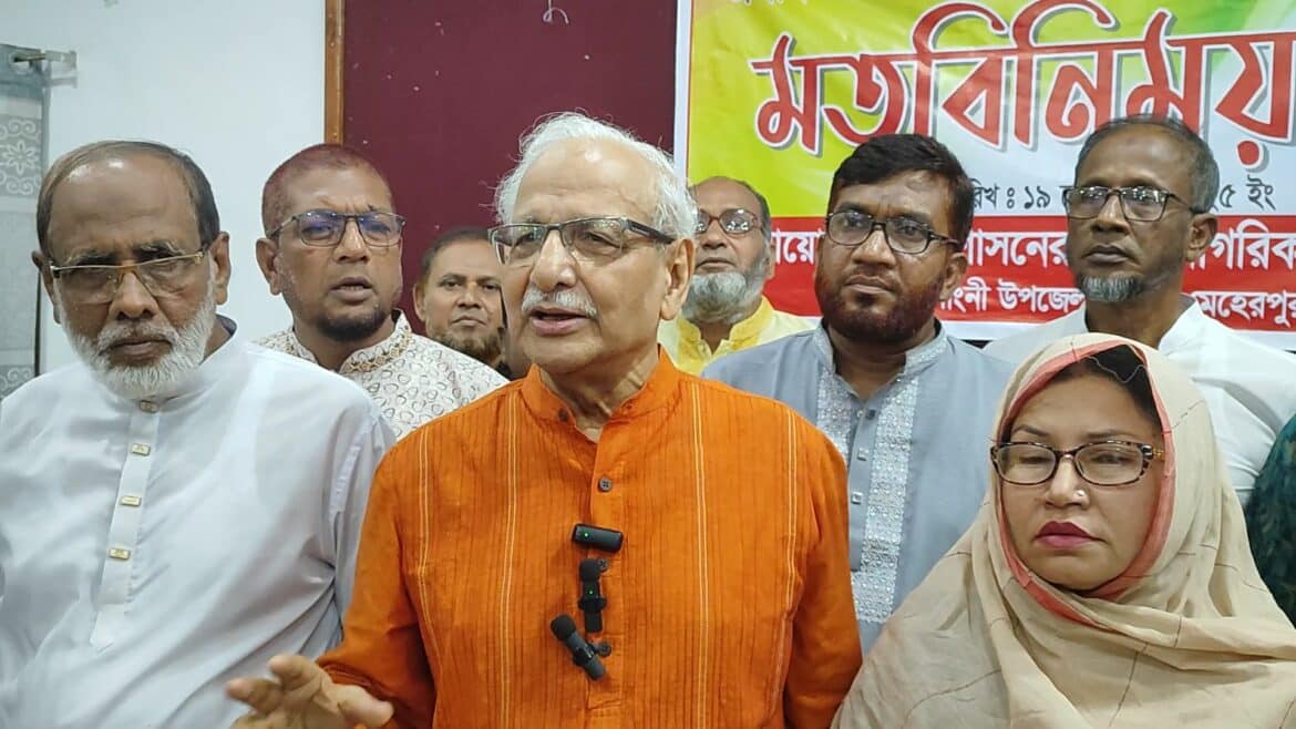 নির্বাচনী তরি ভিড়বে- বদিউল আলম মজুমদার